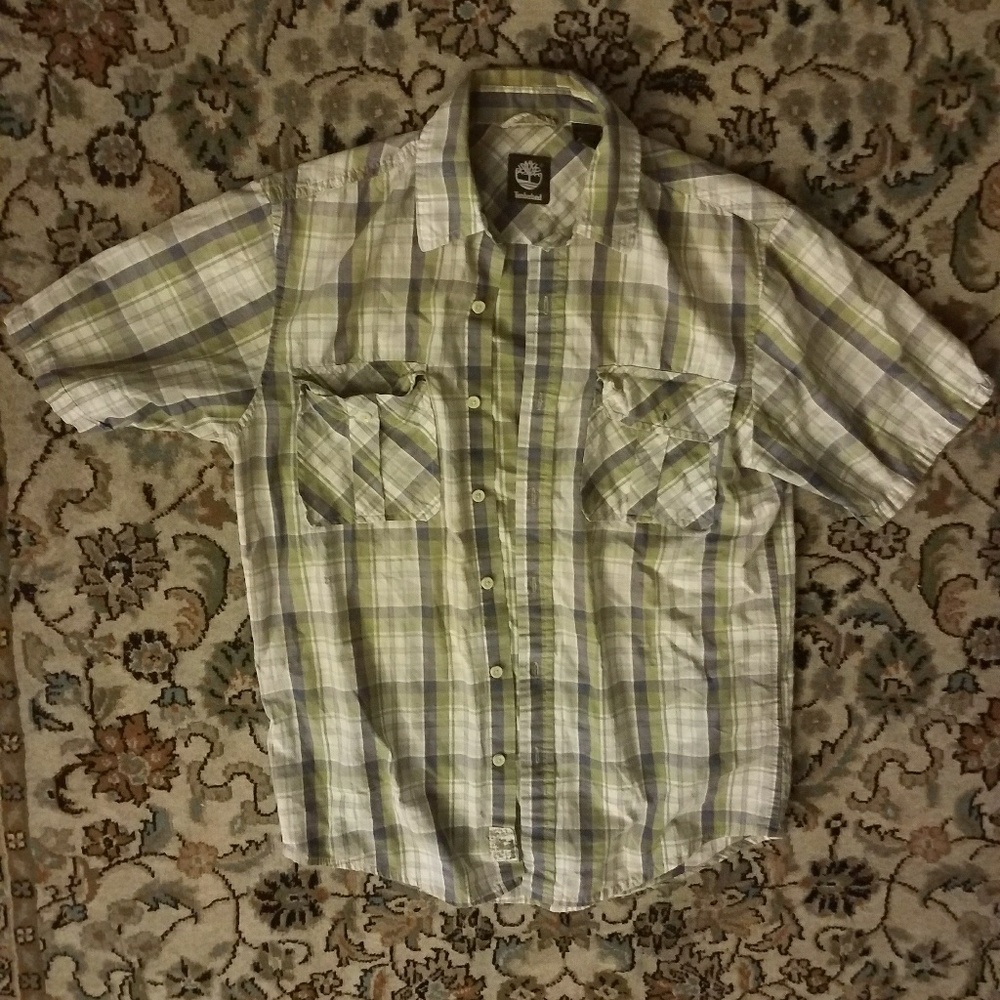Timberland short sleeve casual button down